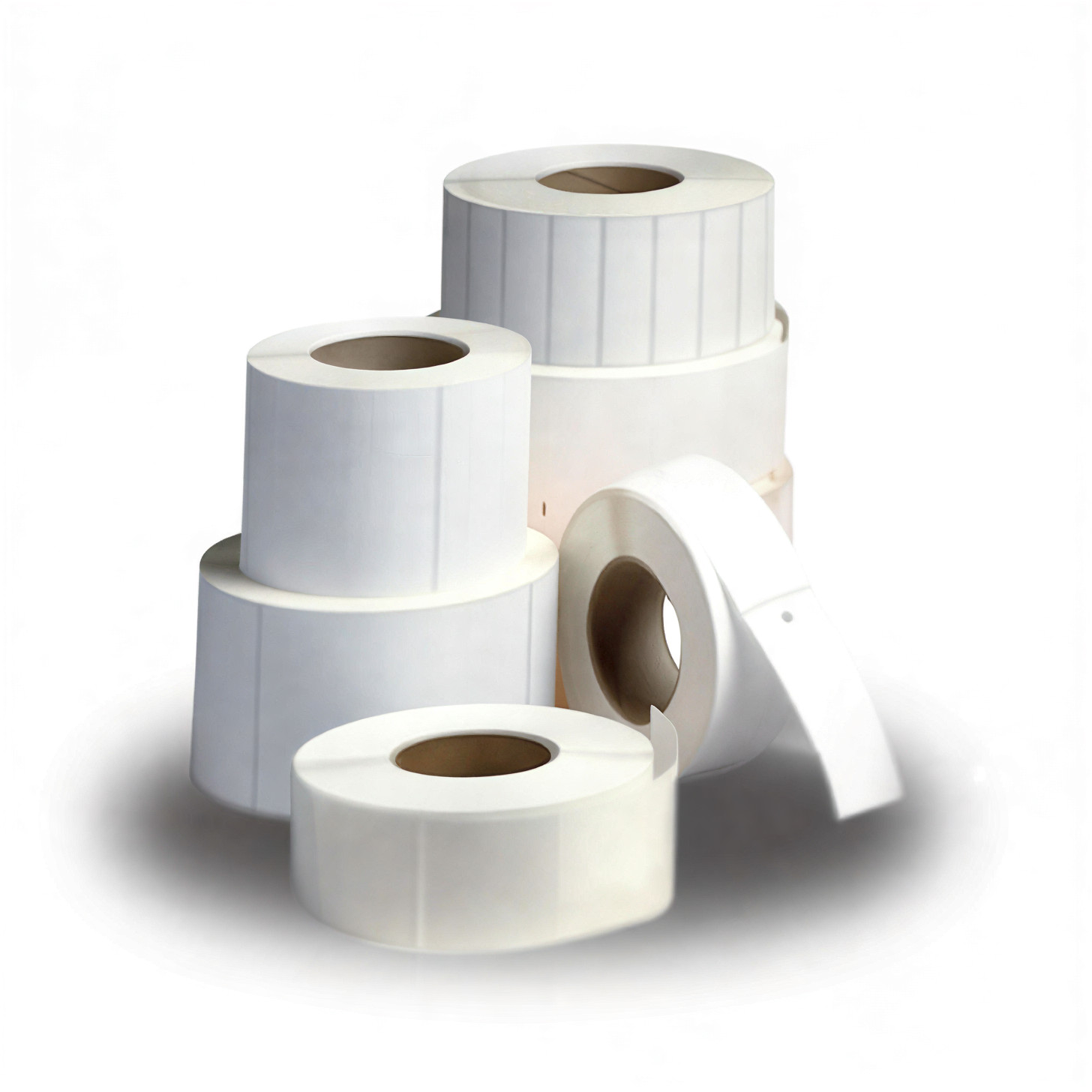 Printer Labels Zebra Select 2000T White Ø 25 mm (12 Units)